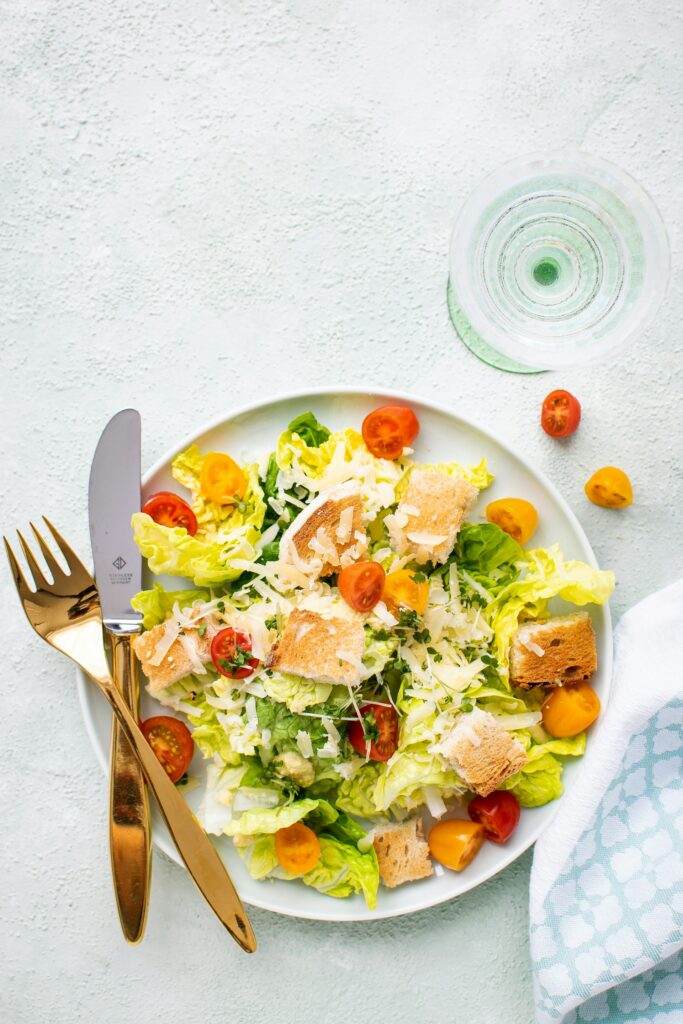 Healthy Chicken Caesar Salad Recipe